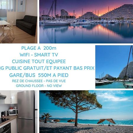 Venus - Climatise - Marina Baie Des Anges Apartman Villeneuve-Loubet Kültér fotó