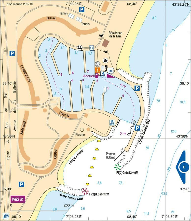 Venus - Climatise - Marina Baie Des Anges Apartman Villeneuve-Loubet Kültér fotó